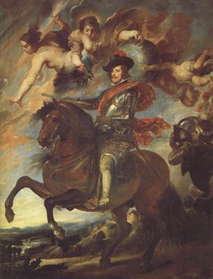 Diego Velazquez Portrait allegorique de Philippe IV (df02)